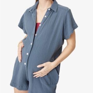 NWT HATCH The Lenora Romper maternity